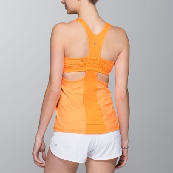 ❤️ Lululemon Tone It Tank in Creamsicle Pop A25 - Picture 4 of 9
